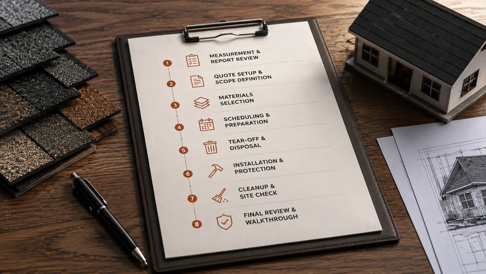 The Roof Replacement Process: Structured Execution, Zero Ambiguity